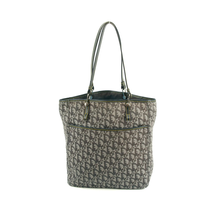 Christian Dior Grey Trotter Canvas Shoulder Bag #3657 by Bolt Boutique