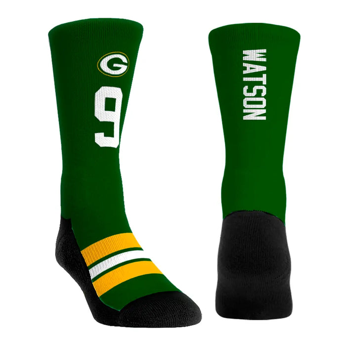 Christian Watson - Green Bay Packers - Jersey (Green) by Rock 'Em Socks