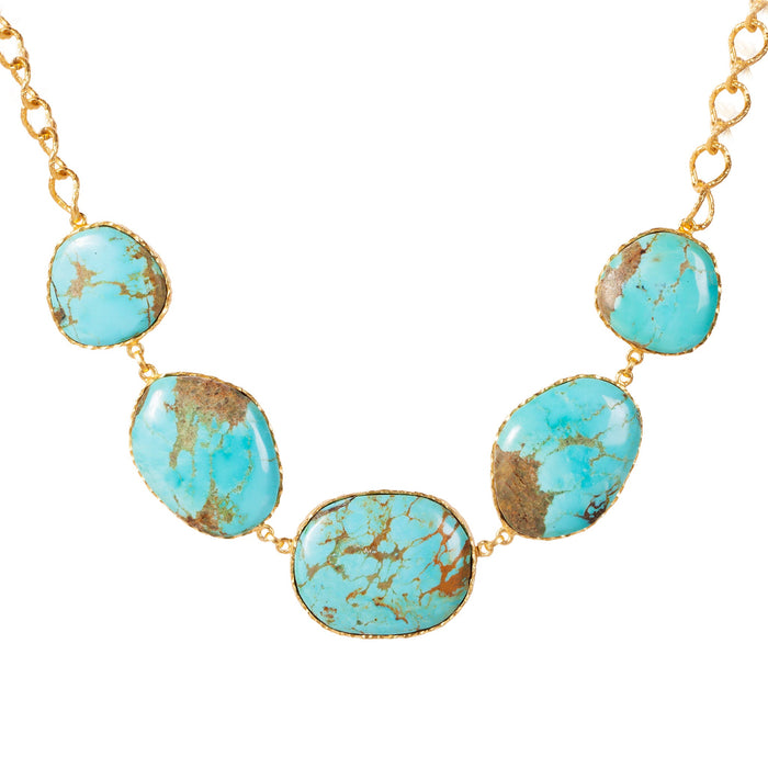 Statement Necklace - Turquoise by Christina Greene