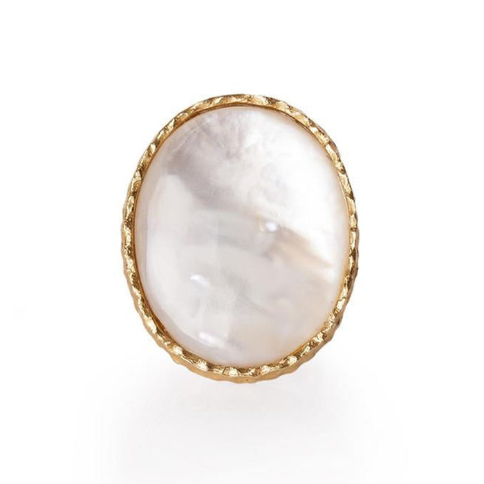 Statement Ring - Pearl by Christina Greene