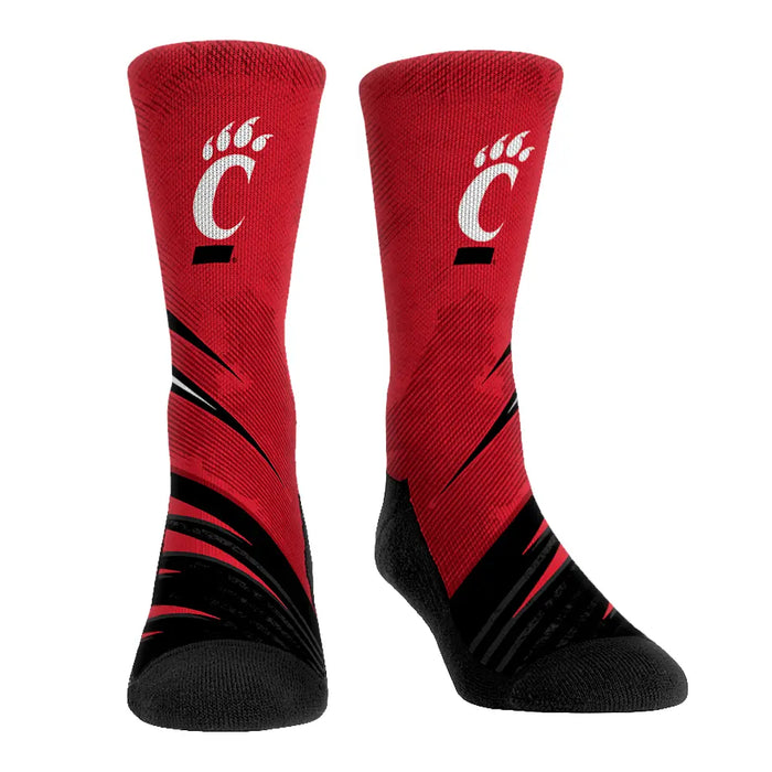 Cincinnati Bearcats - Slash Slant by Rock 'Em Socks