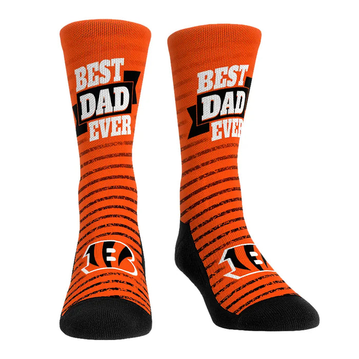 Cincinnati Bengals - Best Dad Ever by Rock 'Em Socks