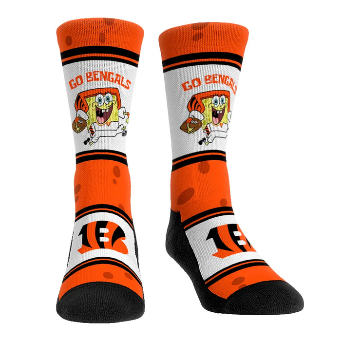 Cincinnati Bengals - SpongeBob SquarePants - Team Up by Rock 'Em Socks