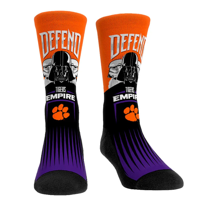 Clemson Tigers - Star Wars - Defend The Empire by Rock 'Em Socks