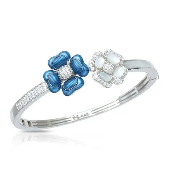 Clover Blooms Bangle by Belle Étoile Jewelry