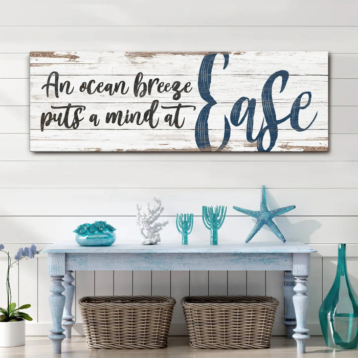 Coastal Beach House Sign II by Tailored Canvases