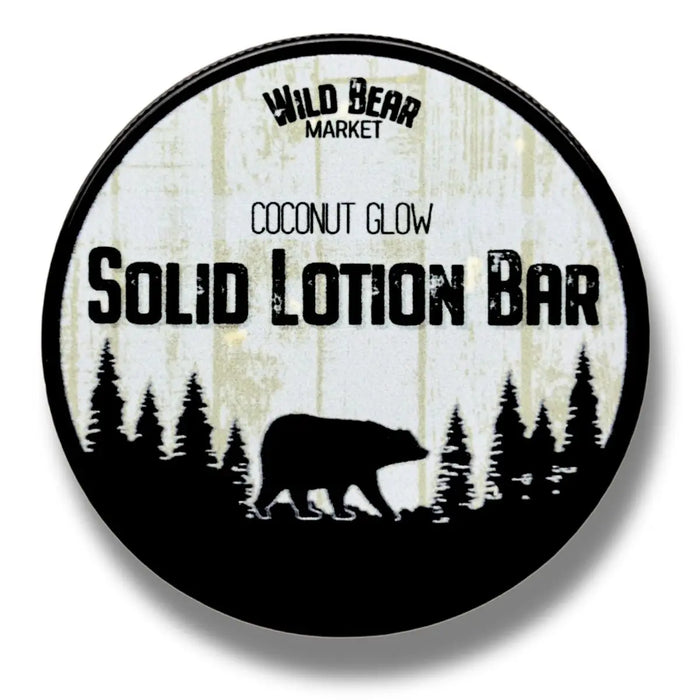 Coconut Glow Solid Lotion Bar by Wild Bear Market