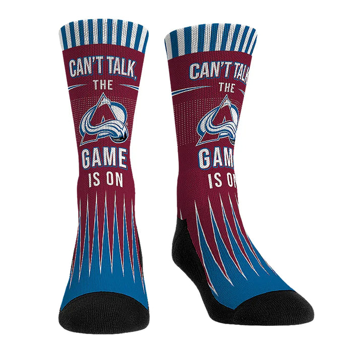 Colorado Avalanche - Can't Talk by Rock 'Em Socks