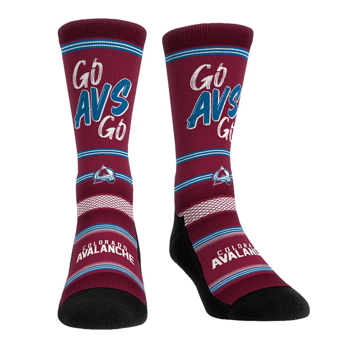 Colorado Avalanche - Slogan by Rock 'Em Socks