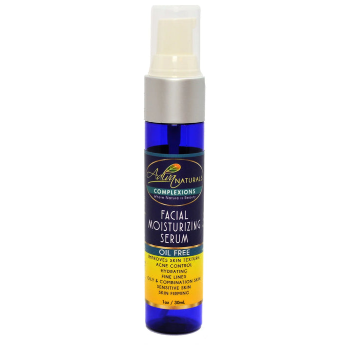 Complexions Oil Free Facial Moisturizing Serum (Anti-Acne/Pro-Aging) by Adiva Naturals