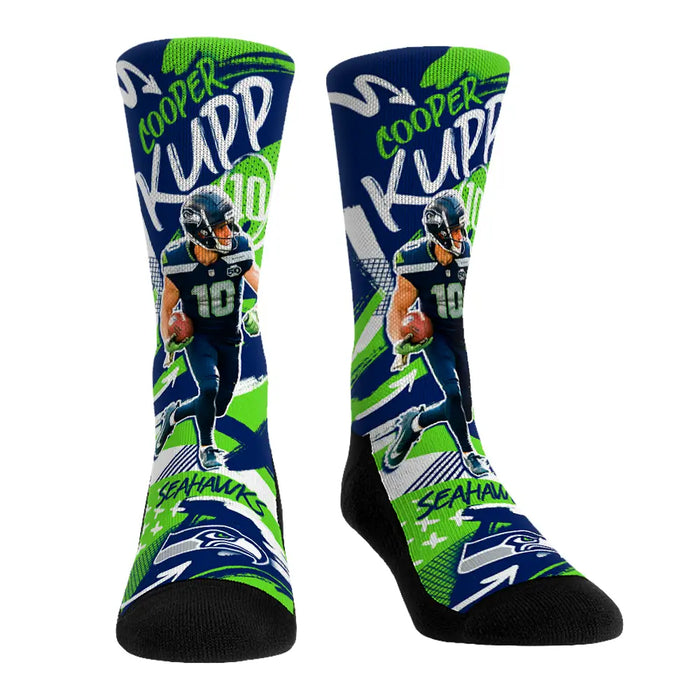 Cooper Kupp - Seattle Seahawks - Playmaker by Rock 'Em Socks