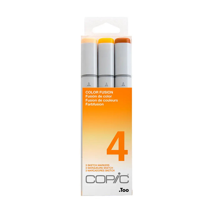 Copic Sketch Marker Fusion 3PC #4 by ShopSketchBox