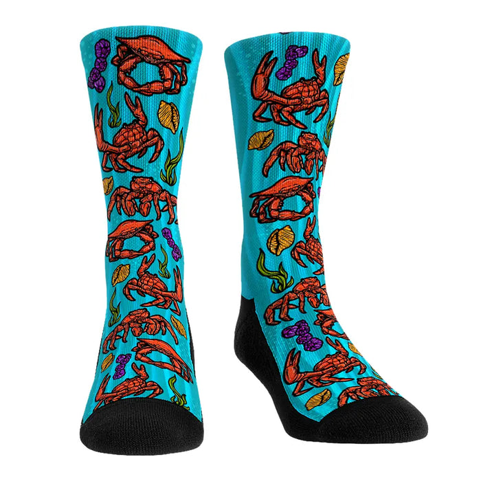 Crabs All-Over by Rock 'Em Socks