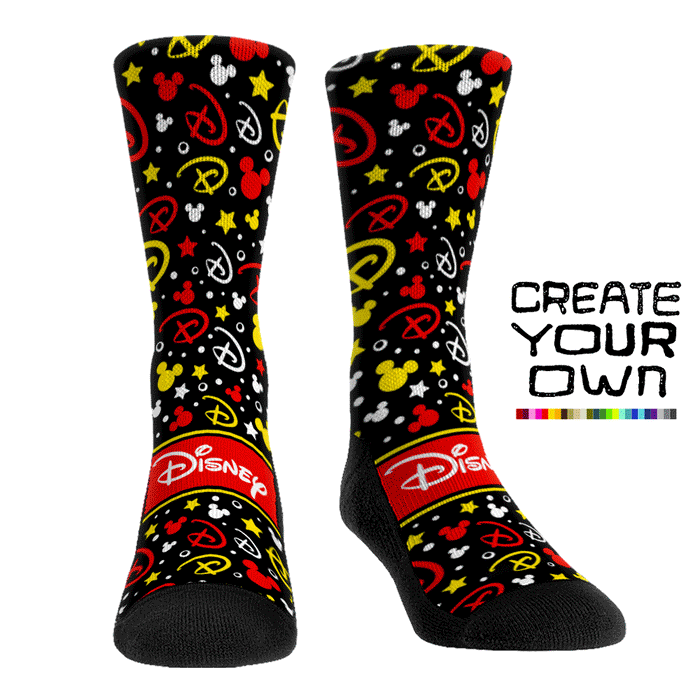 Creator Studio - Disney Logo All-Over by Rock 'Em Socks