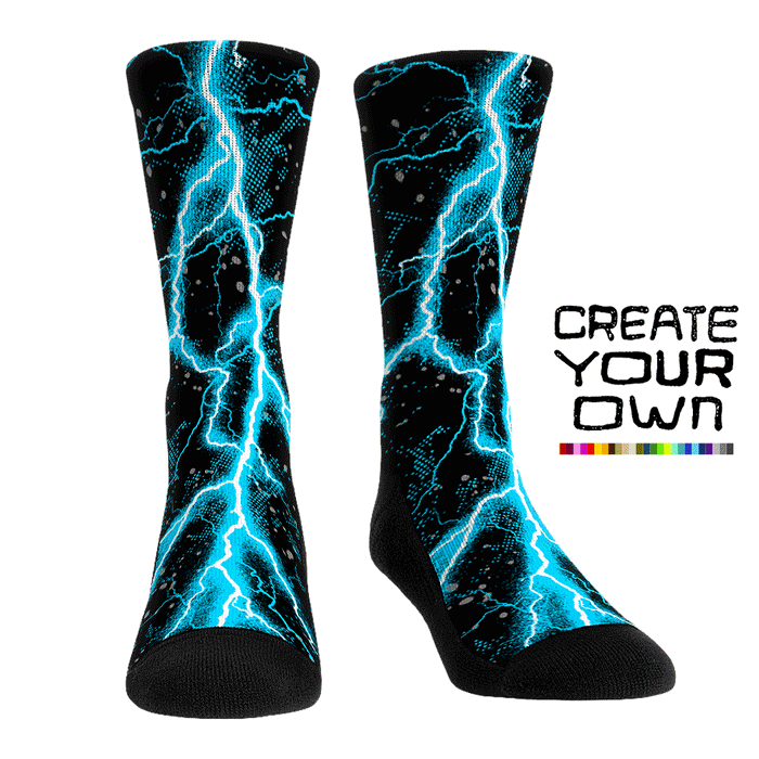 Creator Studio - Lightning Bolts by Rock 'Em Socks