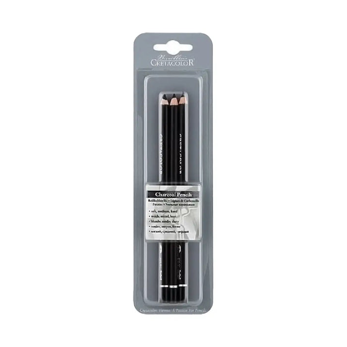 Cretacolor Charcoal Pencils (3 Set) by ShopSketchBox