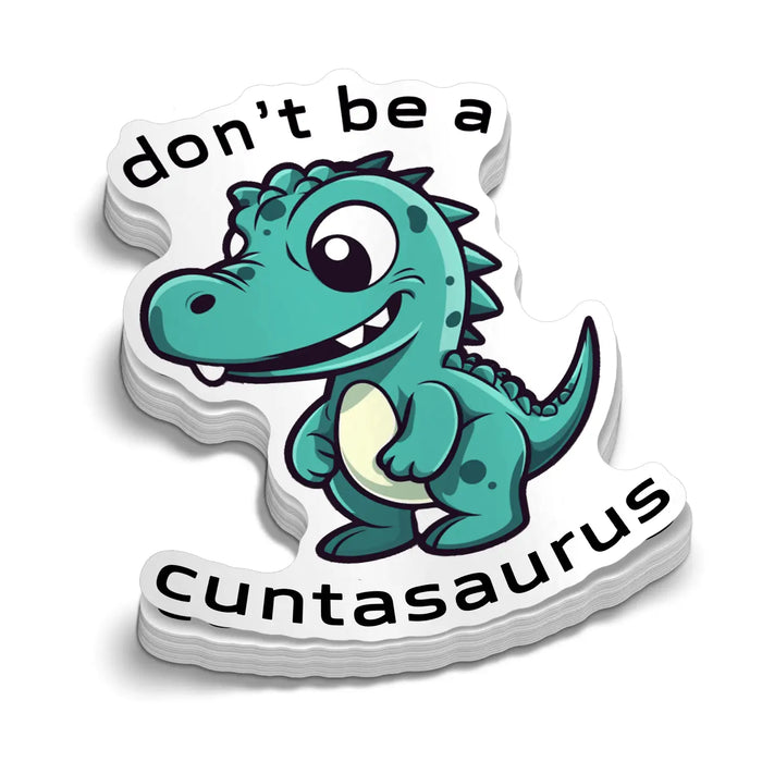 Cuntasarurus Hard Hat Decal by Armed American Supply