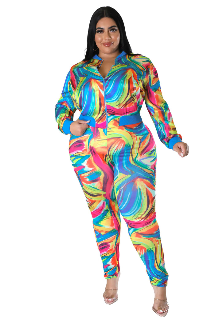 Curvy Two Piece Legging Set by The House of Stylez
