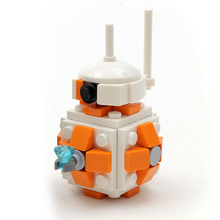 BB-8 Figure made using LEGO parts - B3 Customs by B3 Customs