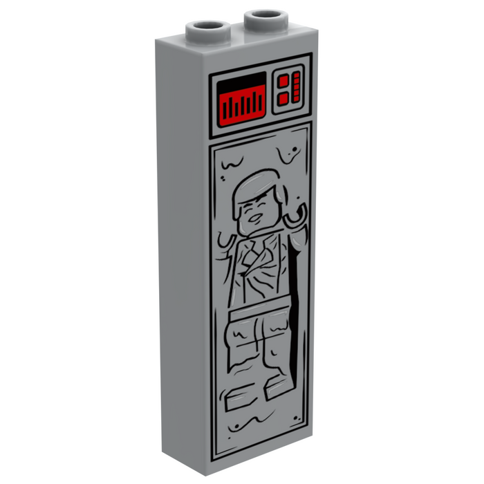 Smuggler in Carbonite (1x2x5 Brick) by B3 Customs