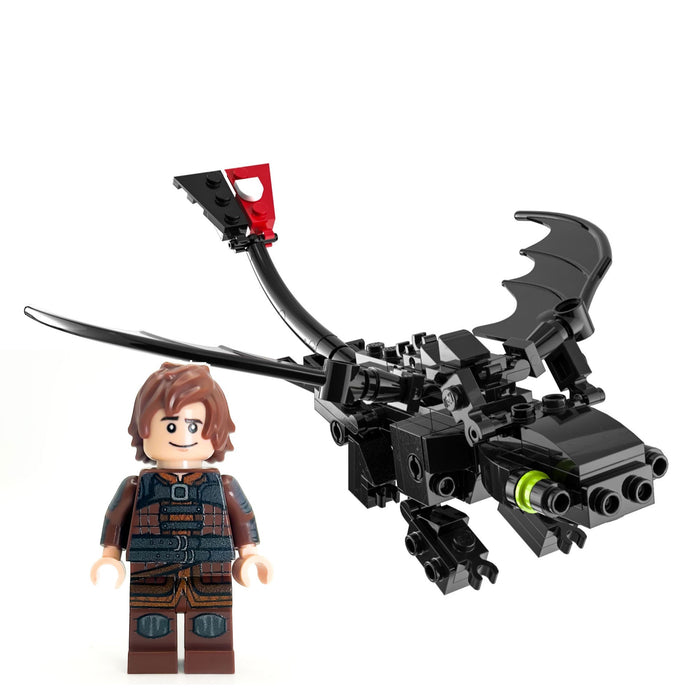 Night Dragon - Custom MOC made using LEGO parts by B3 Customs