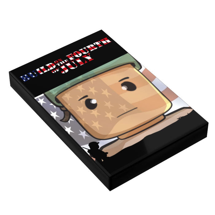 Build on the 4th of July Movie Cover (2x3 Tile) - B3 Customs by B3 Customs