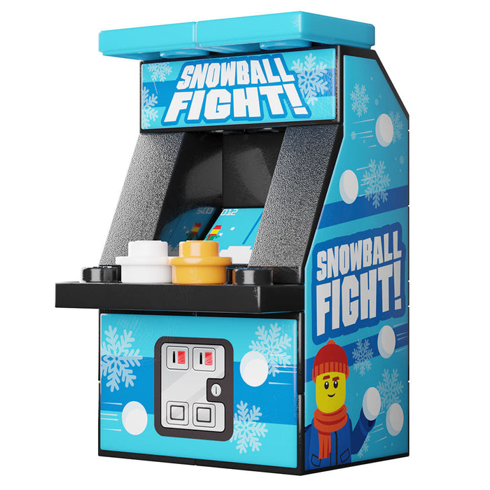 Snowball Fight Classic Arcade Machine by B3 Customs