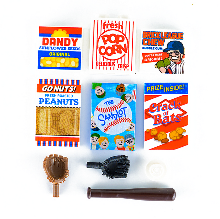 Baseball Part Pack (9 Tiles) by B3 Customs