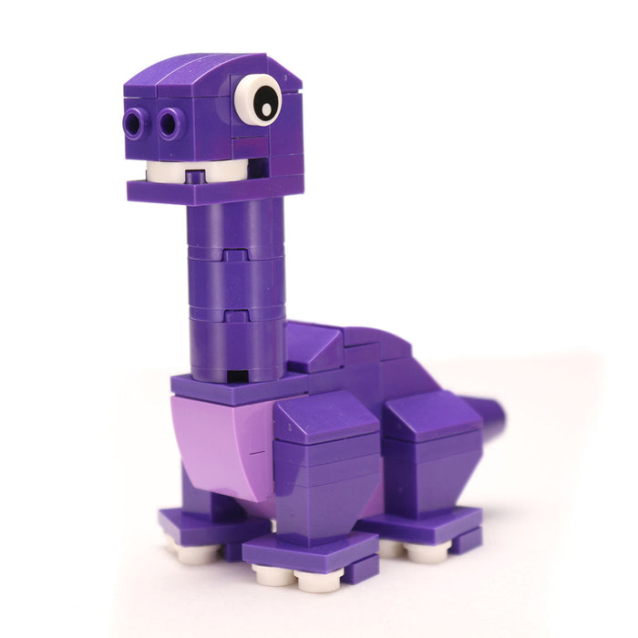 Baby Brontosaurus Dinosaur Building Set made with LEGO parts - B3 Customs by B3 Customs