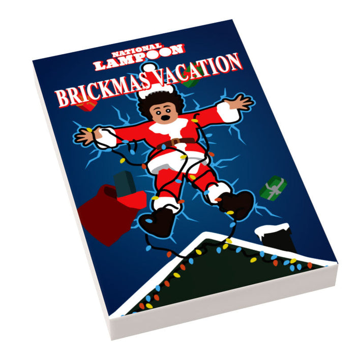Brickmas Vacation Movie Cover (2x3 Tile) by B3 Customs