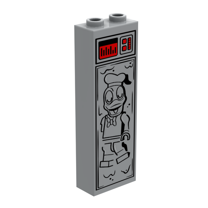 Donald in Carbonite (1x2x5 Brick) - B3 Customs by B3 Customs