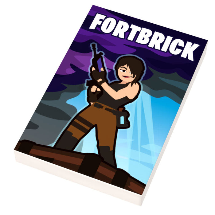 Fortbrick Video Game Cover (2x3 Tile) by B3 Customs