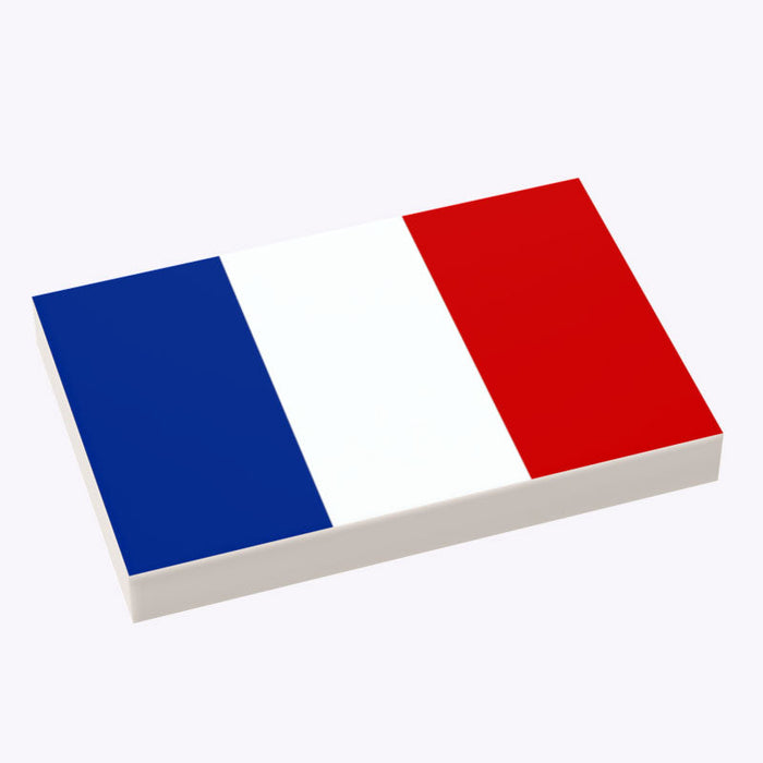 French Flag (2x3 Tile) by B3 Customs