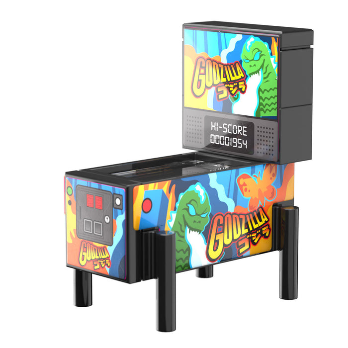 Godzilla Pinball Arcade Machine Building Set made using LEGO parts - B3 Customs by B3 Customs