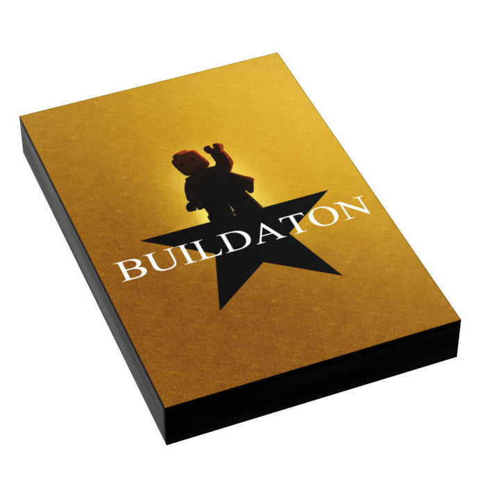 Hamilton Movie Cover (2x3 Tile) - B3 Customs by B3 Customs