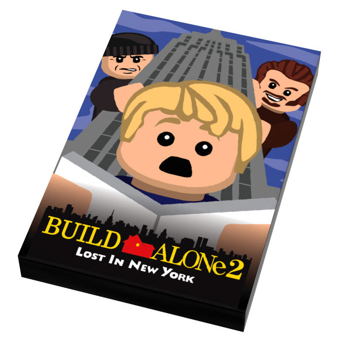 Build Alone 2 Movie Cover (2x3 Tile) - B3 Customs by B3 Customs