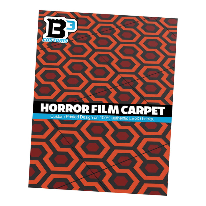 Custom Horror Film Carpet (PACK OF 10) 6x6 Tiles made using LEGO parts by B3 Customs