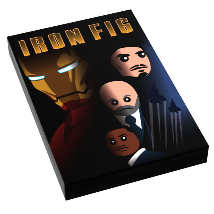 Iron Fig Movie Cover (2x3 Tile) by B3 Customs