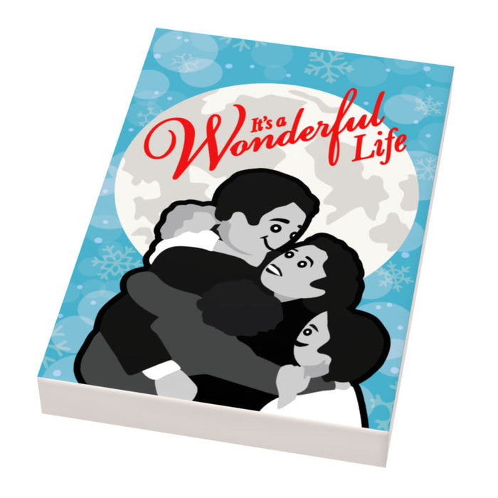 It's A Wonderful Build Christmas Movie Cover (2x3 Tile) by B3 Customs