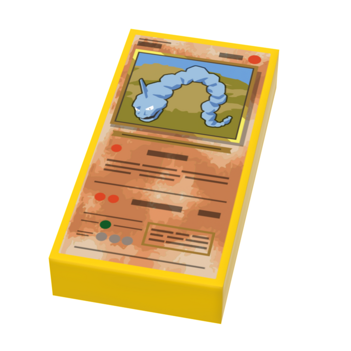 Rock Rattler - Pocketball Card (1x2 Tile) for Minifigs by B3 Customs