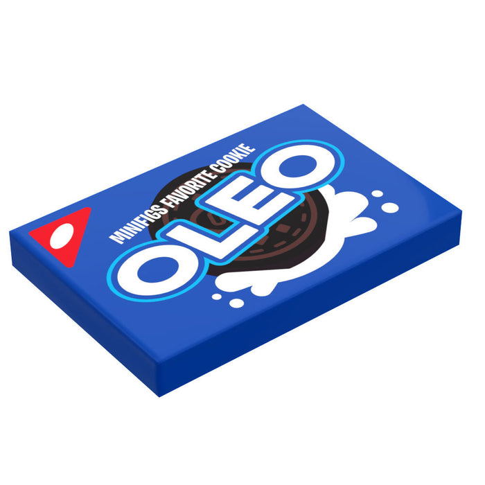 OLEO Cookies Pack (2x3 Tile) made using LEGO part - B3 Customs by B3 Customs