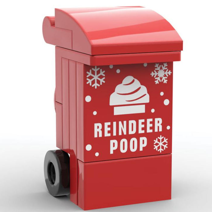 Reindeer Poop Waste Can - B3 Customs by B3 Customs