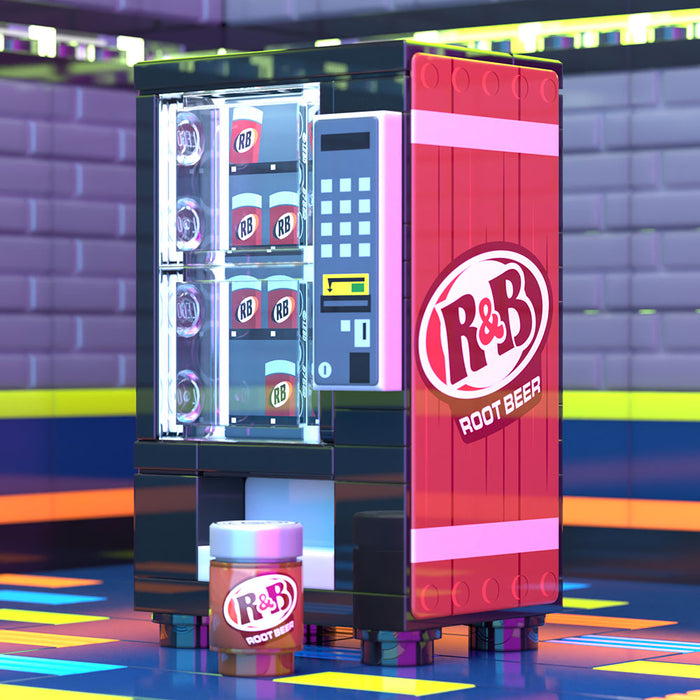 R & B Root Beer - B3 Customs Soda Vending Machine by B3 Customs