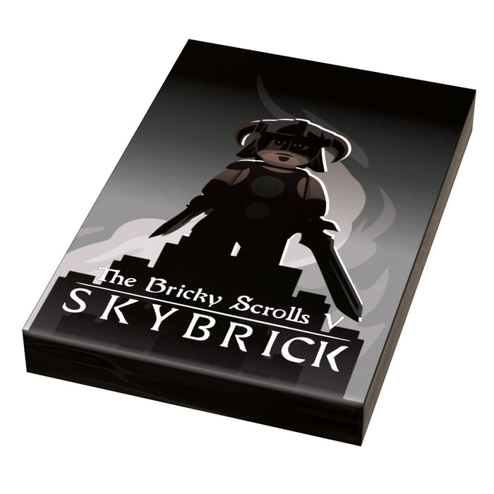 Skybrick: The Bricky Scrolls Video Game Cover (2x3 Tile) - B3 Customs by B3 Customs