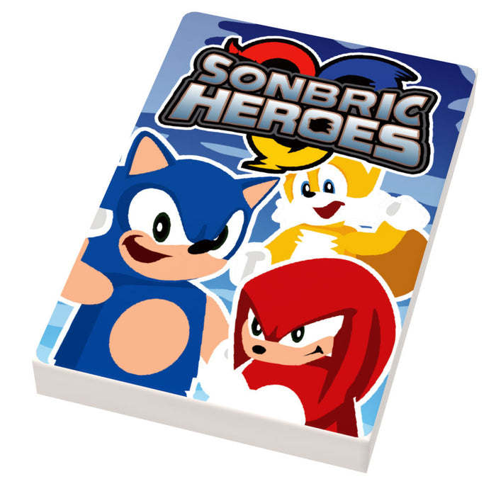 Sonbrick Heroes Video Game Cover (2x3 Tile) - B3 Customs by B3 Customs