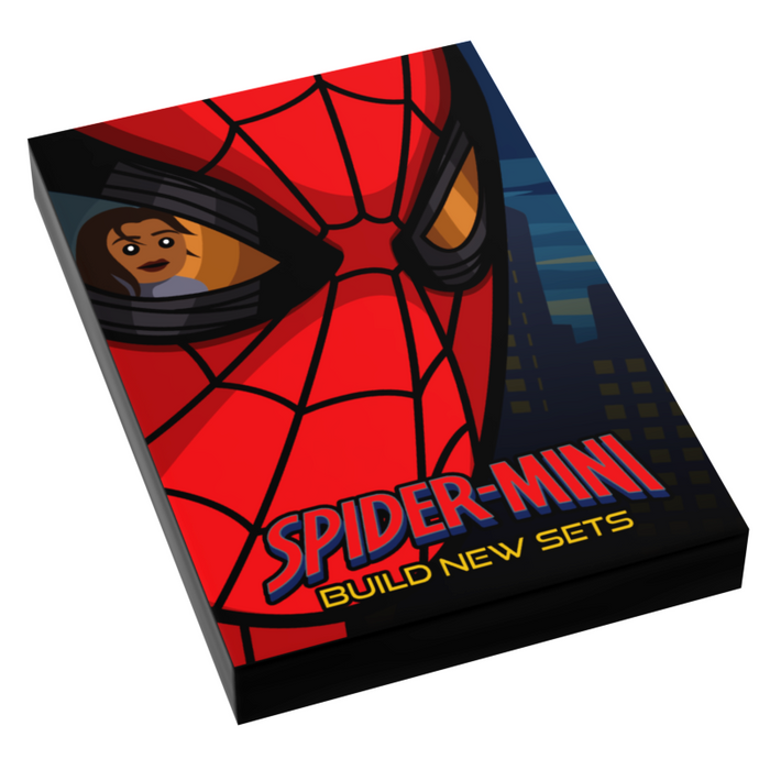 Spider-Mini: Build New Sets Move Tile (2x3 tile) by B3 Customs
