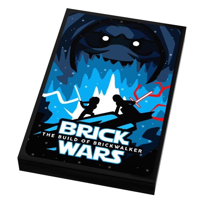 Brick Wars: Build of Brickwalker (EP. 9) Movie Tile Cover (2x3 Tile) by B3 Customs