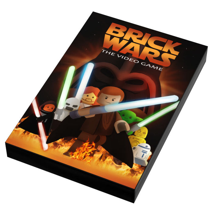Custom LEGO SW: Original Video Game Cover (2x3 Tile) made using LEGO part - B3 Customs by B3 Customs