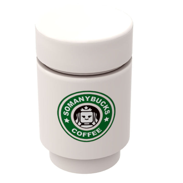 Somanybucks Coffee Cup for Minifigs by B3 Customs