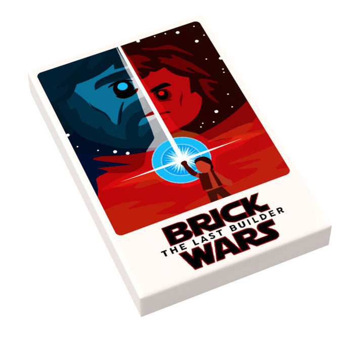 Brick Wars: The Last Builder (EP. 8) Movie Tile Cover (2x3 Tile) by B3 Customs